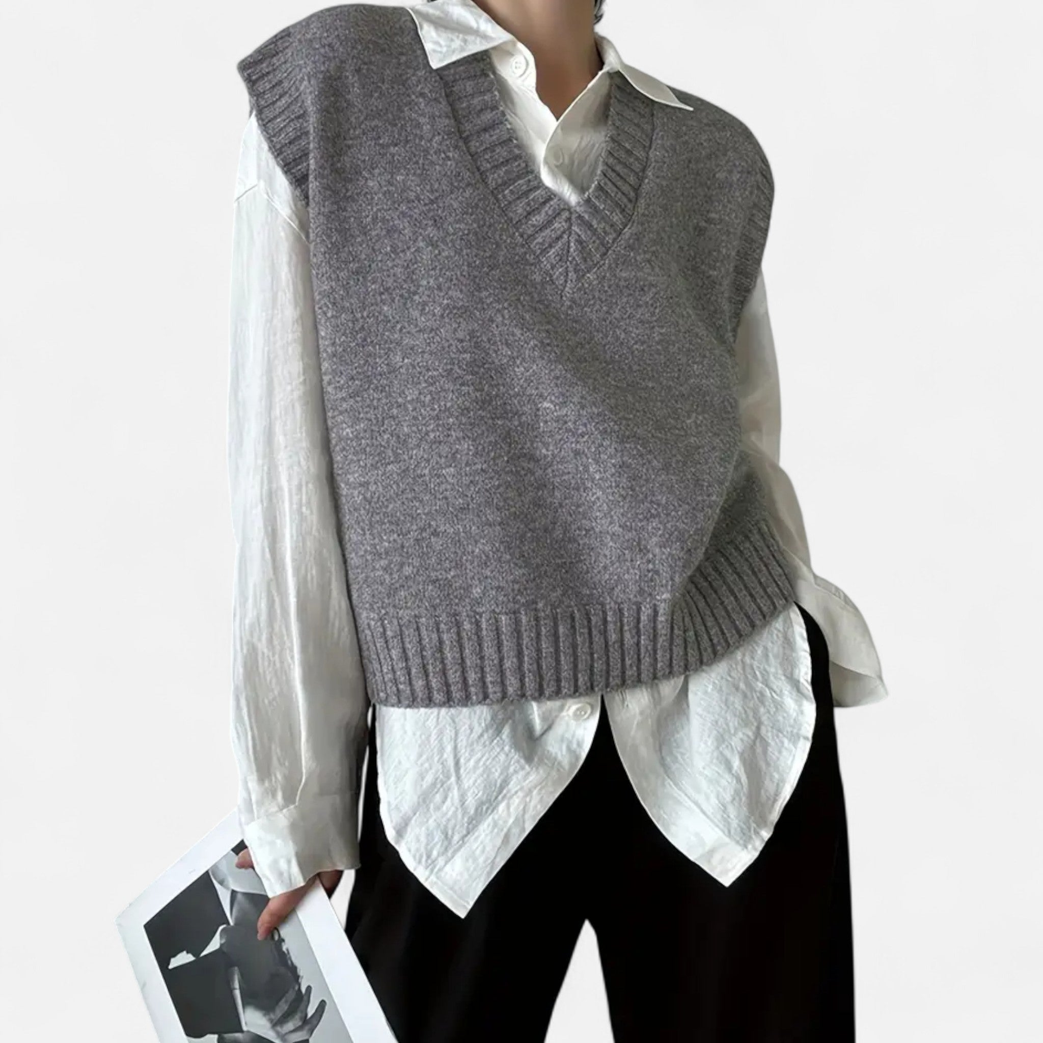 Limoha | Pull col V décontracté