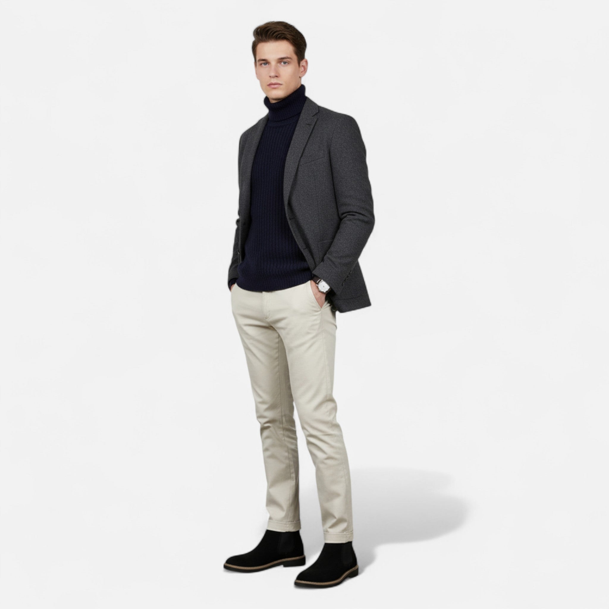 Limoha | Chelsea boots en daim