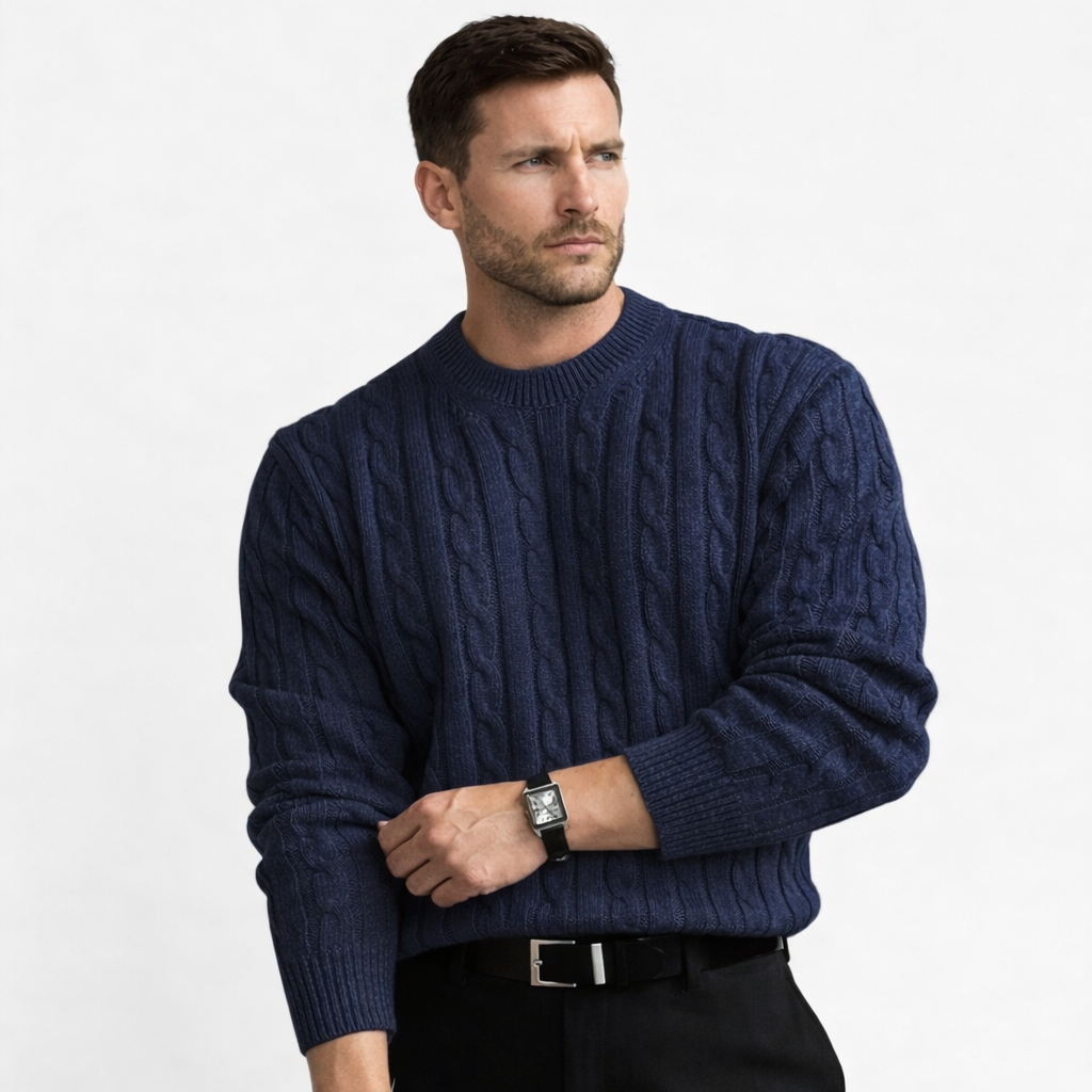 Limoha | Pull col rond torsadé