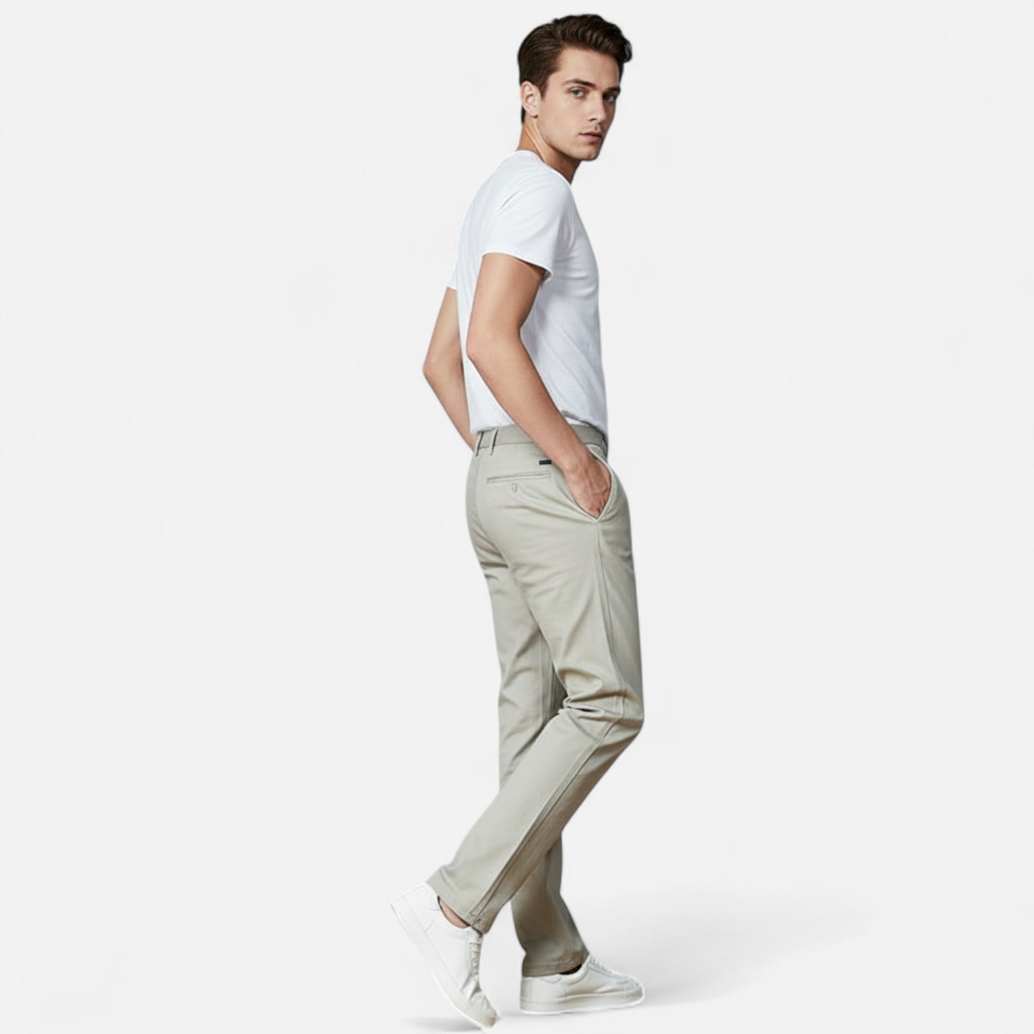 Limoha | Pantalon chino décontracté