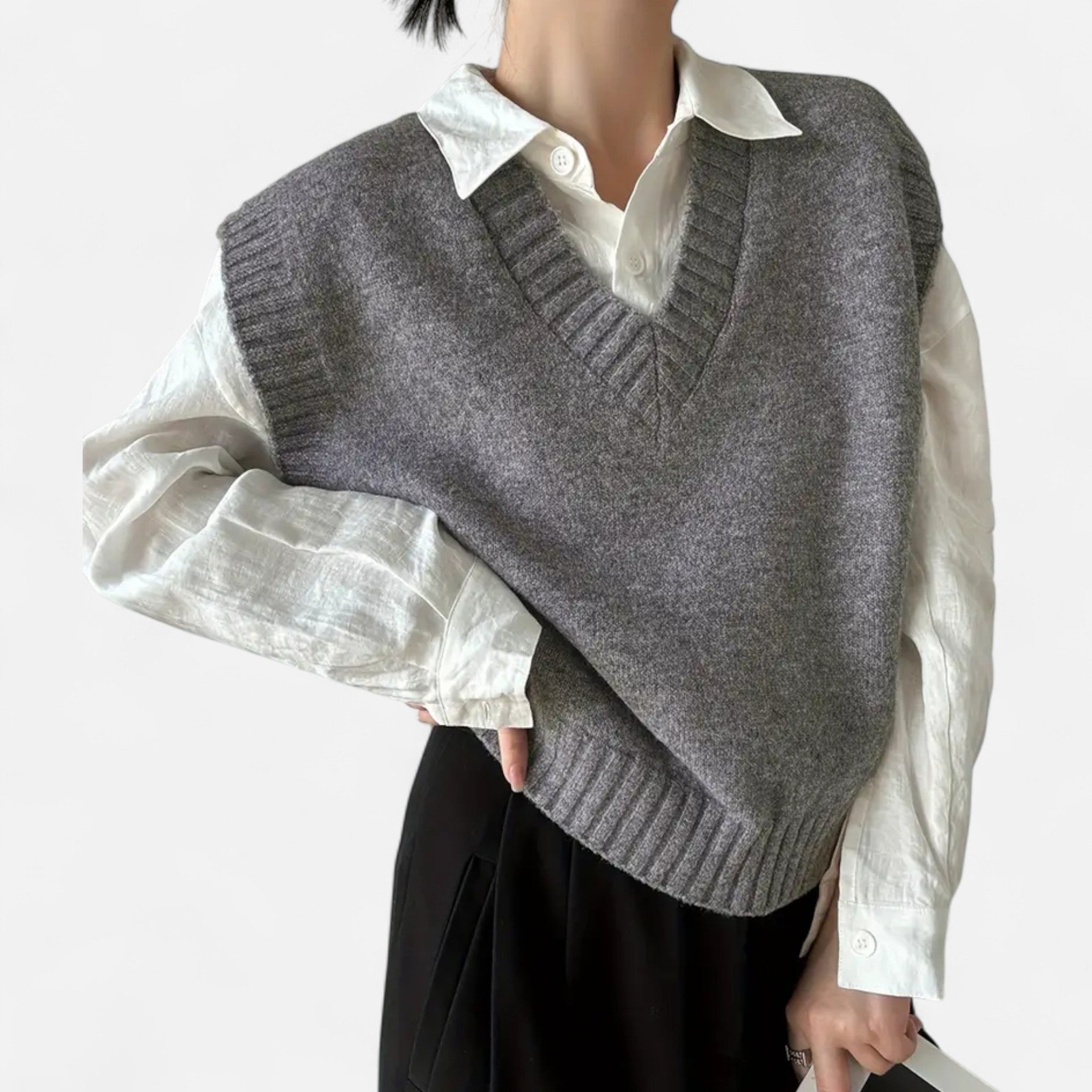 Limoha | Pull col V décontracté